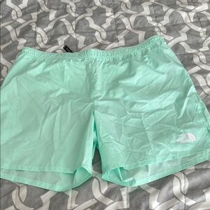 The North Face Green Swim Trunks Lightweight Mid-Thigh